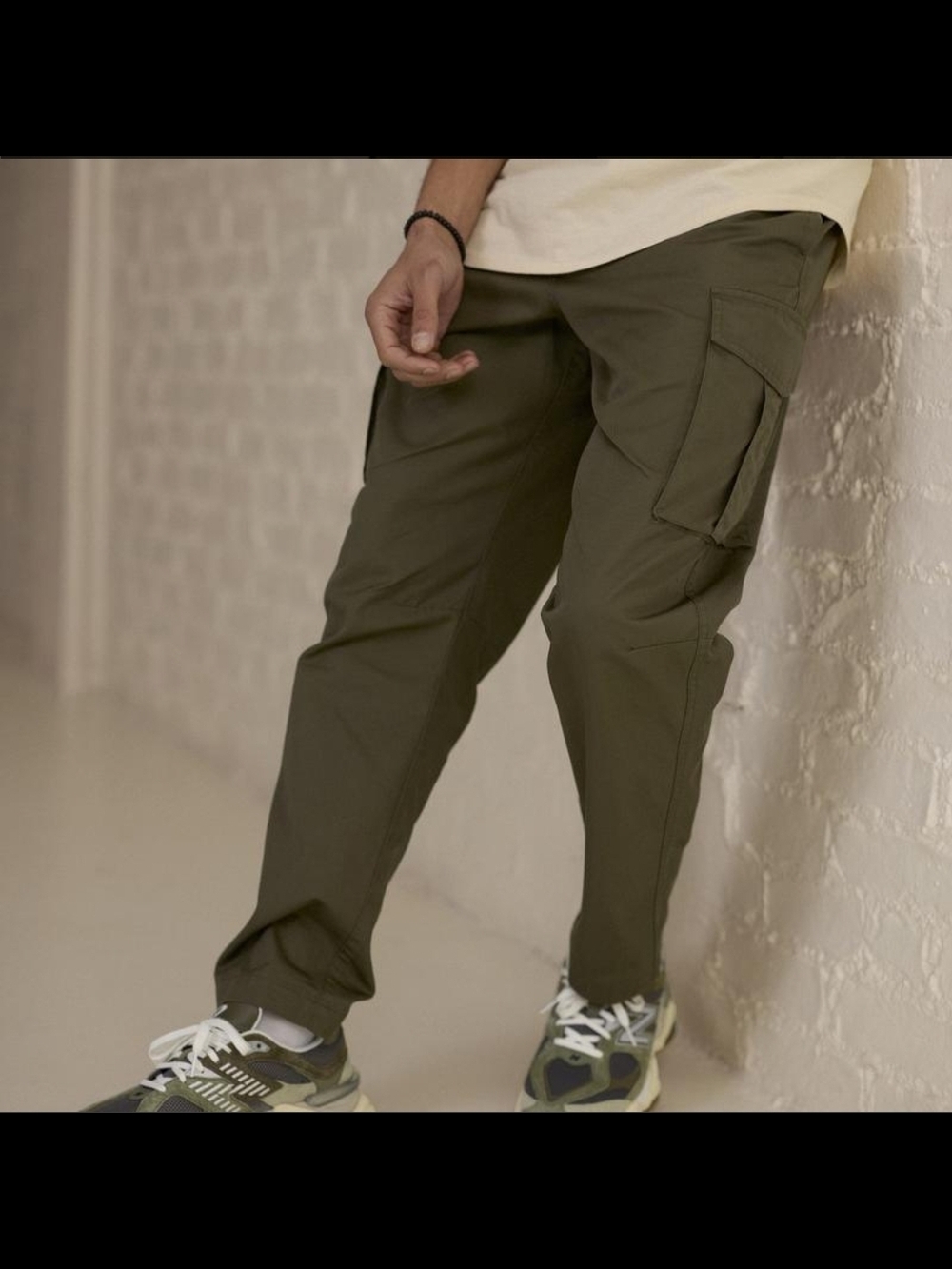 CSG Olive Green Cargo Pants - Utility Pocket Trousers